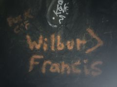 Pro-Wilburian graffiti located in Clinton, Massachusetts