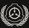Foundation - A 1x1 insignia of the fictional SCP Foundation. ("Secure. Contain. Protect.")