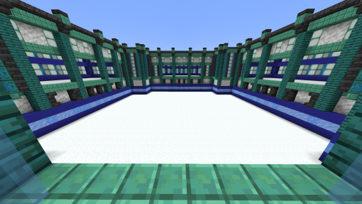 An event arena for hosting spleef