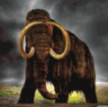 Mammoth - A 1x1 map art of a mammoth. An interesting prehistoric animal.