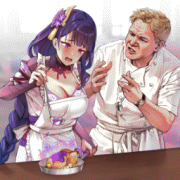 Gordon Ramsay yelling at an anime girl who can't cook, 2022