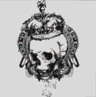 Death Crown - A 1x1 map art of the Death Crown.