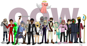 A group drawing of the OOW (by LidGuy)